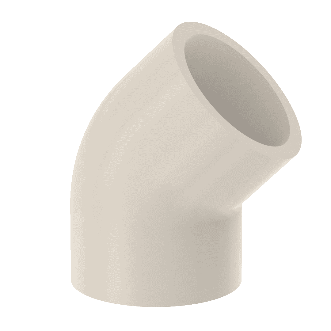 elbow 45°PN10