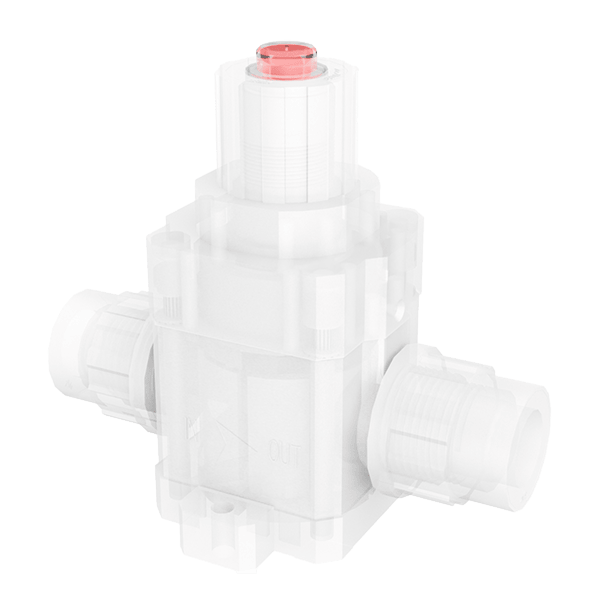 PFA Manual diaphragm valve